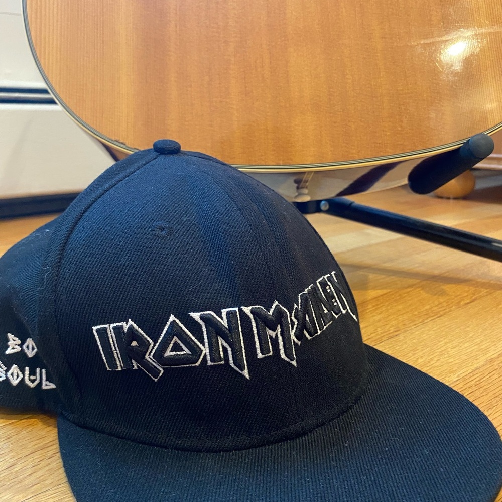 Iron Maiden Book of Souls exclusive black snapback